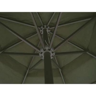 vidaXL Parasol Vert Aluminium 500 cm