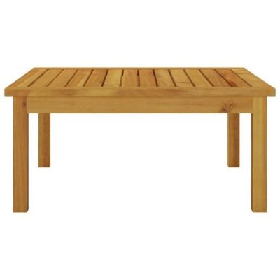 vidaXL Salon de jardin 2 pcs avec coussins Bois d'acacia solide