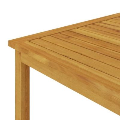 vidaXL Salon de jardin 2 pcs avec coussins Bois d'acacia solide