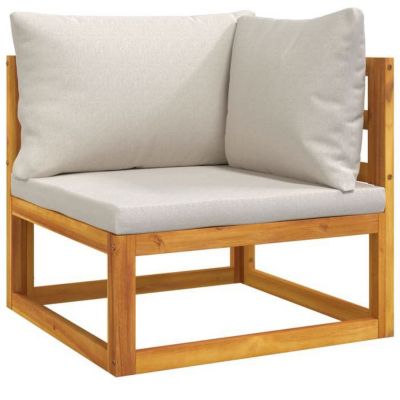 vidaXL Salon de Jardin avec Coussins 7 pcs, Canapés avec Dossier, Ensemble de Meubles avec Table Basse Patio Terrasse, 3155305