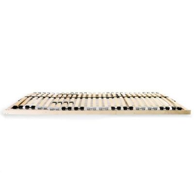 vidaXL Sommier à lattes avec 28 lattes 7 zones 140 x 200 cm