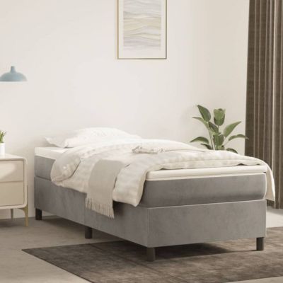 VIDAXL - Sur matelas 120x190 cm - Mousse 5 cm - Housse polyester amovible