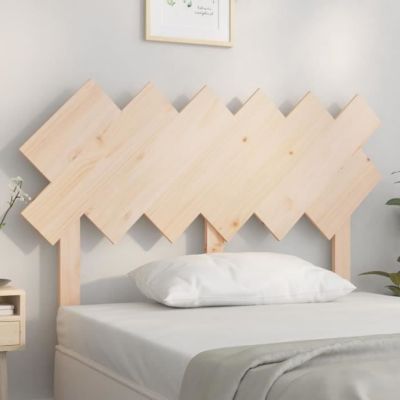 vidaXL Tête de lit 122,5x3x80,5 cm Bois massif de pin 819210