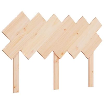 vidaXL Tête de lit 122,5x3x80,5 cm Bois massif de pin 819210
