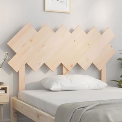 vidaXL Tête de lit 122,5x3x80,5 cm Bois massif de pin 819210