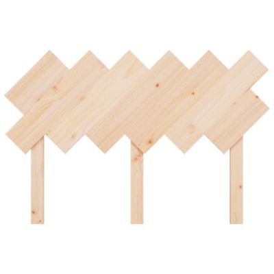 vidaXL Tête de lit 122,5x3x80,5 cm Bois massif de pin 819210