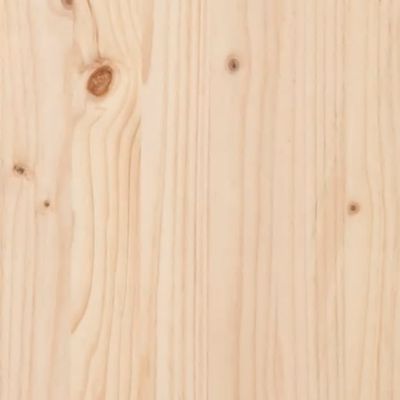 vidaXL Tête de lit 122,5x3x80,5 cm Bois massif de pin 819210