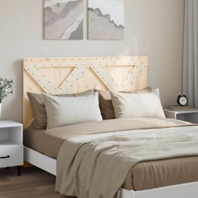 vidaXL Tête de lit 140x104 cm bois massif de pin 358406