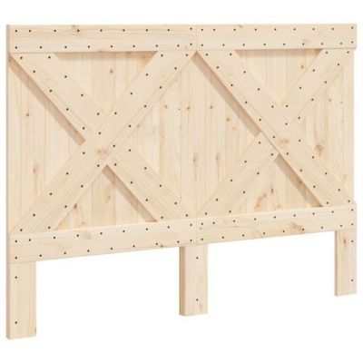 vidaXL Tête de lit 140x104 cm bois massif de pin 358406