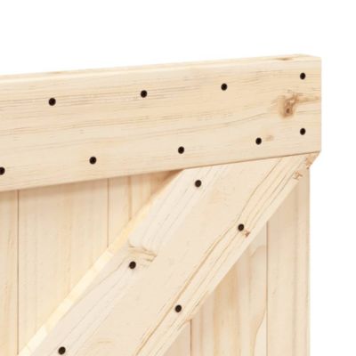 vidaXL Tête de lit 140x104 cm bois massif de pin 358406