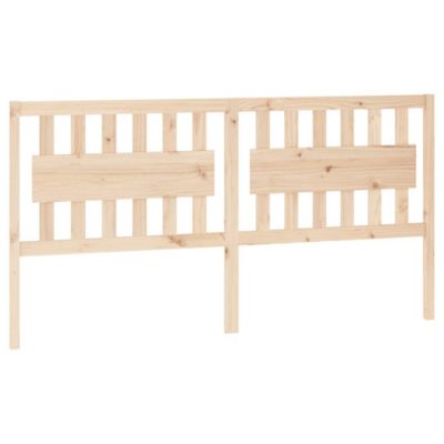 vidaXL Tête de lit 185,5x4x100 cm Bois massif de pin 818585