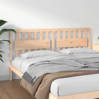 vidaXL Tête de lit 185,5x4x100 cm Bois massif de pin 818585