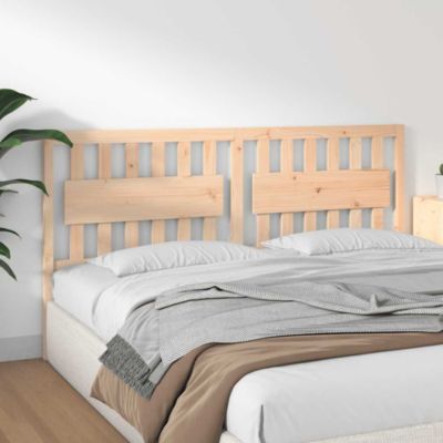 vidaXL Tête de lit 185,5x4x100 cm Bois massif de pin 818585