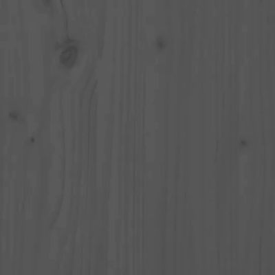 vidaXL Tête de lit Gris 165,5x4x100 cm Bois massif de pin 818052