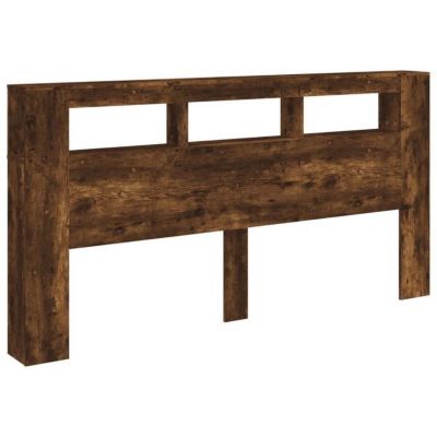 Tête De Lit En Tissu Marron Foncé 90x5x78/88 Cm VidaXL - Réglable, Soutien Dos, Pour Chambre à Coucher - 7