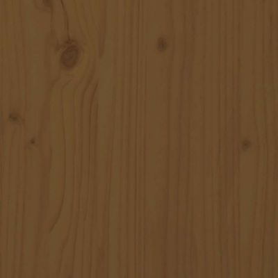 vidaXL Tête de lit Marron miel 106x4x100 cm Bois massif de pin 817728