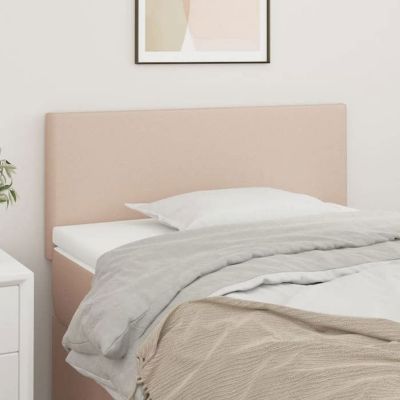 vidaXL Tête de Lit Meuble de Chambre à Coucher Accessoire de Lit Simple Tête de Cadre de Lit Intérieur Cappuccino 90x5x78/88 34575