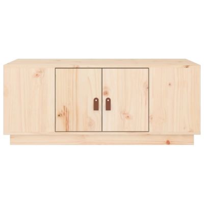 vidaXL Table basse 100x50x41 cm Bois massif de pin 818255