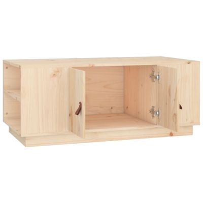 vidaXL Table basse 100x50x41 cm Bois massif de pin 818255