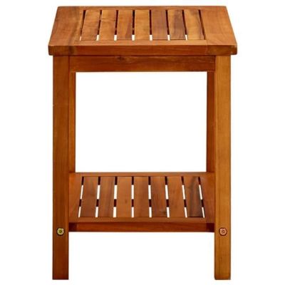 vidaXL Table basse 50x35x45 cm Bois d'acacia solide