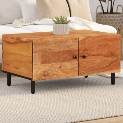 vidaXL Table basse 80x50x40 cm bois massif d'acacia 356860