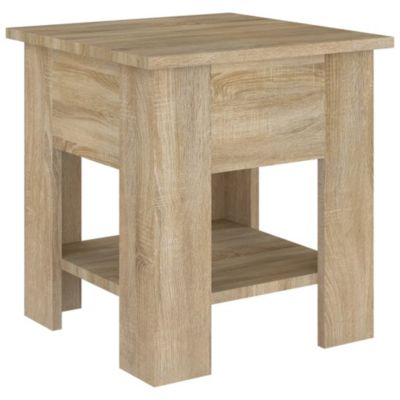 vidaXL Table basse Chêne sonoma 40x40x42 cm Bois d'ingénierie