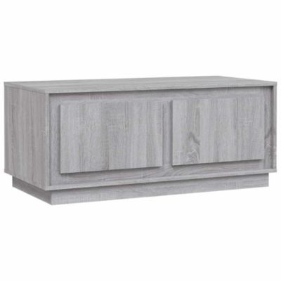 vidaXL Table basse sonoma gris 102x50x44 cm bois d'ingénierie 819882