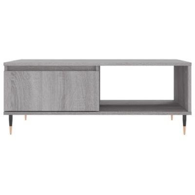 vidaXL Table basse sonoma gris 90x60x35 cm bois d'ingénierie 827058