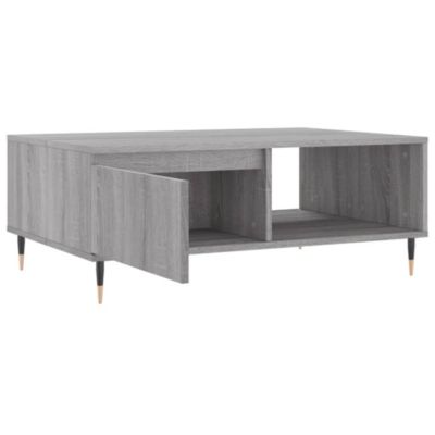 vidaXL Table basse sonoma gris 90x60x35 cm bois d'ingénierie 827058