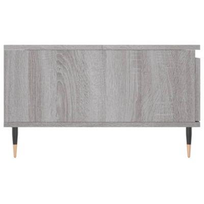 vidaXL Table basse sonoma gris 90x60x35 cm bois d'ingénierie 827058