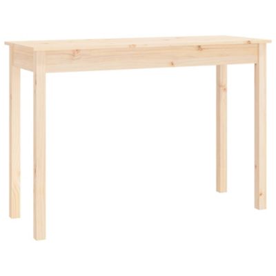 vidaXL Table console 110x40x75 cm Bois massif de pin 814239
