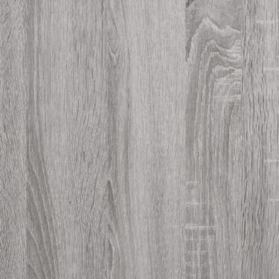 vidaXL Table console sonoma gris 100x30,5x75 cm bois d'ingénierie 833391