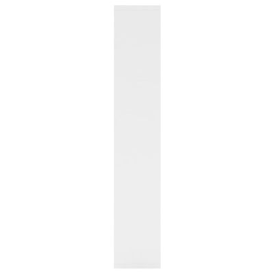 vidaXL étagère murale Blanc 36x16x90 cm Aggloméré