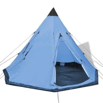 vidaXL Tente pour 4 Personnes Camping Randonnée Voyage Extérieur Portable 91006