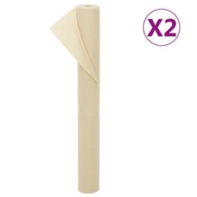 vidaXL Toison végétale 2 rouleaux 70 g-m² 10x1,6 m 3203511