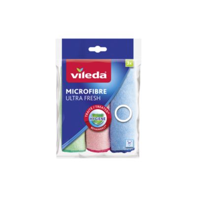 Vileda - Pack de 6 - Lavette MF ultra fresh x3