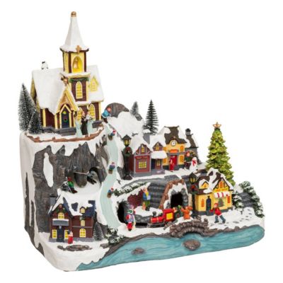 Villages de Noël Pré-illuminés | Santa's Valley