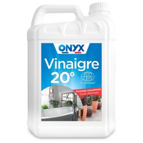 Vinaigre 20° Onyx formule concentrée 5L