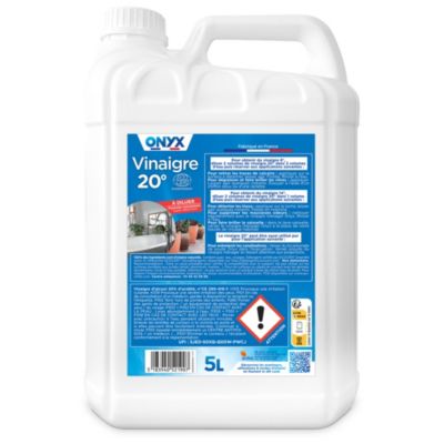 Vinaigre 20° Onyx formule concentrée 5L