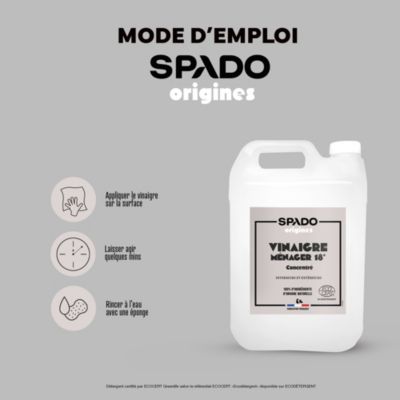 Vinaigre blanc ultra concentré 18° Spado Origines