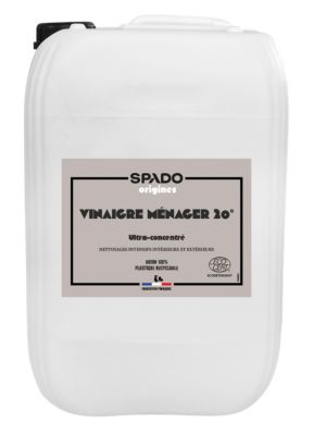 Vinaigre blanc ultra concentré à 20° Gloss 10L