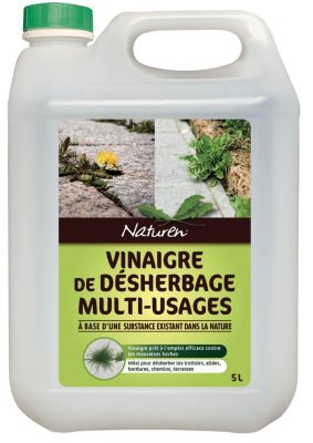 Vinaigre de désherbage multi-usages 5L
