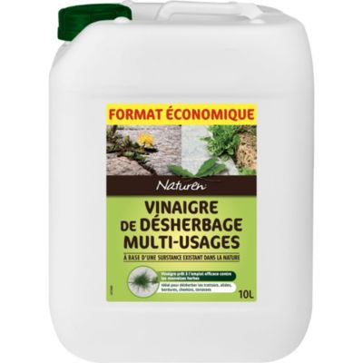 Vinaigre de désherbage multi-usages Naturen 10L
