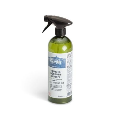 Vinaigre ménager ECOCERT parfumé à la lavande bio La Corvette 750ml