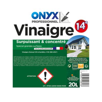 VINAIGRE MENAGER CONCENTRE 14° - Bâtiself