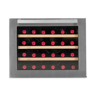 Vinobox Design 24 bouteilles. Cave à vin inox électrique