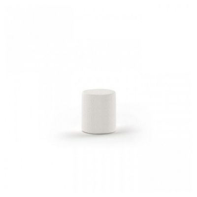 Vipack Moon Pouf Boucle- en Blanc