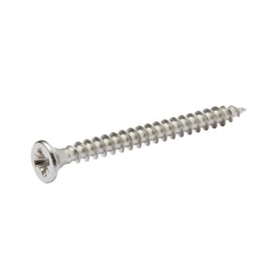 Vis à bois en acier inoxydable A2 pozidriv 3.5x40 mm - 20 pièces