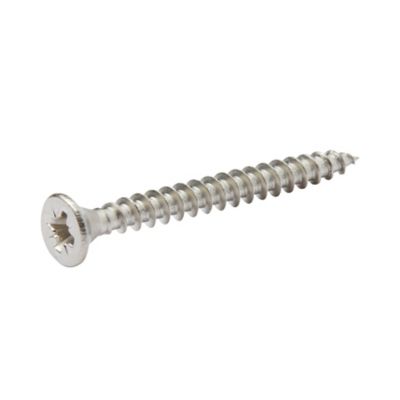 Vis à bois en acier inoxydable A2 pozidriv 4x40 mm - 20 pièces