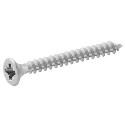 Vis à bois en acier inoxydable A2 pozidriv 4x40 mm - 200 pièces